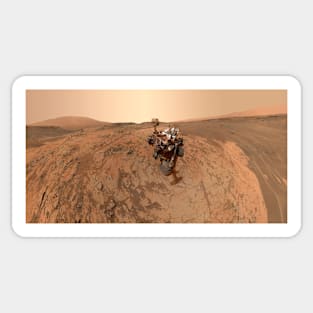 Mars Curiosity rover self-portrait (C024/3585) Sticker